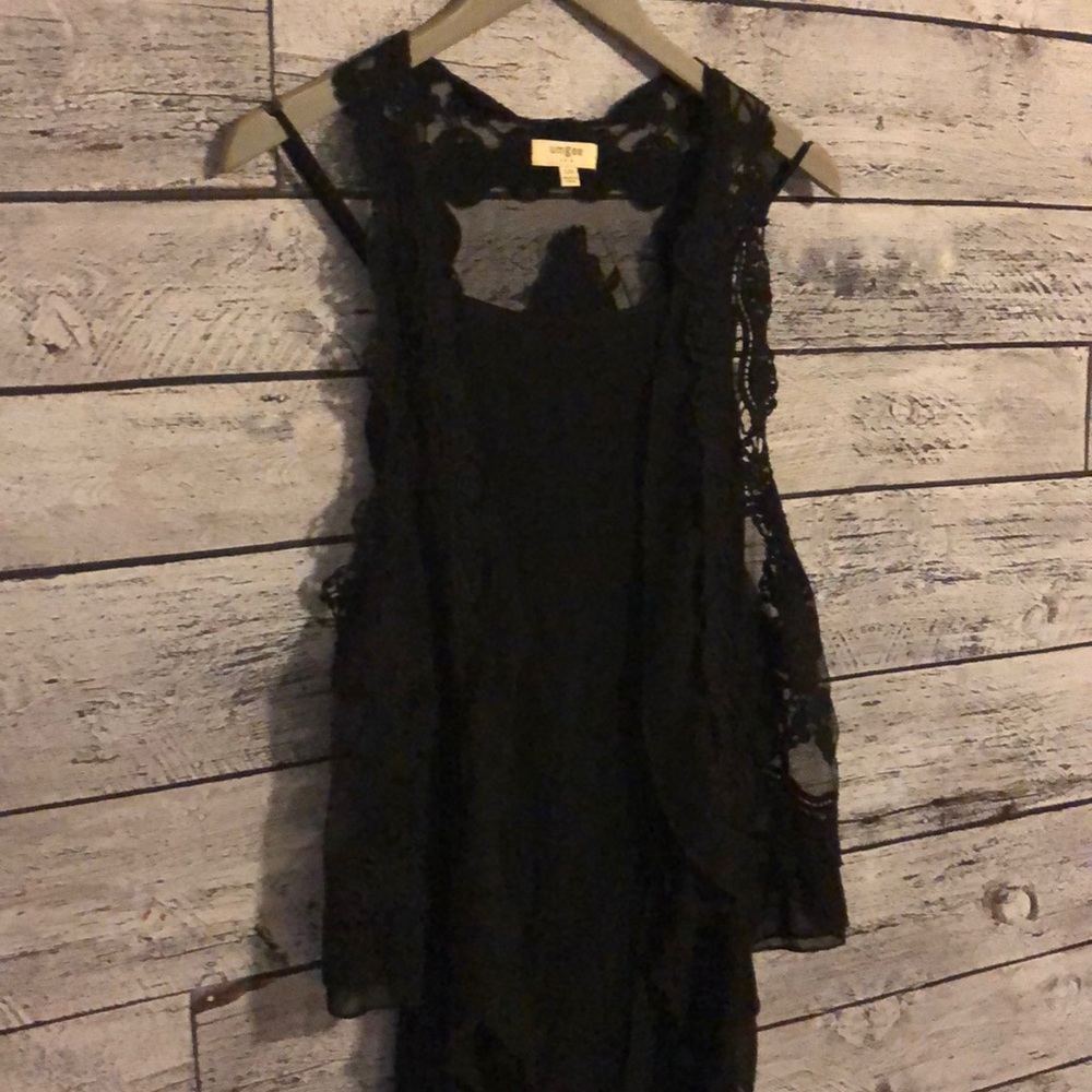 Lace vest/camisole